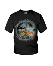 People Living Life In Peace Youth T-Shirt thumbnail