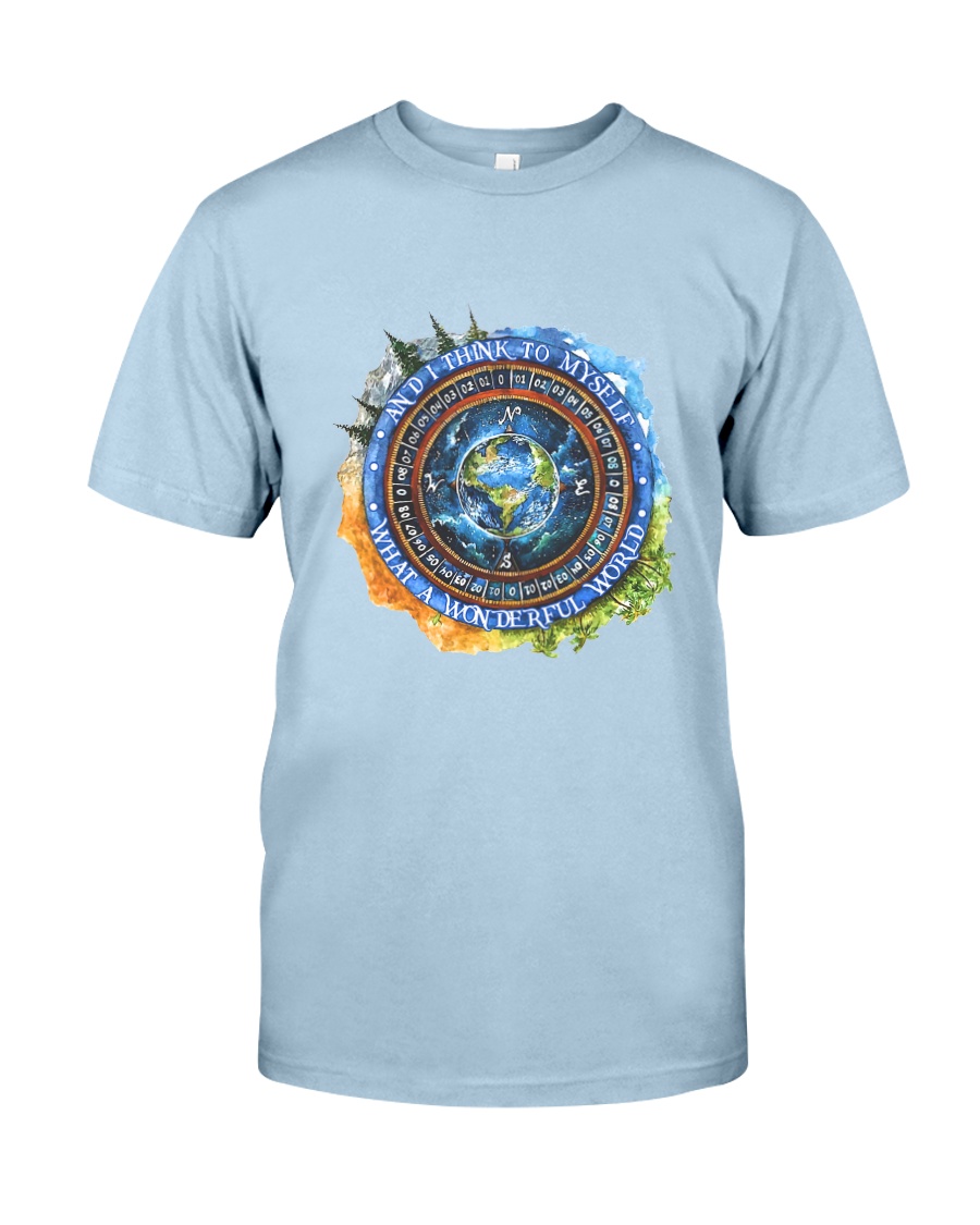 Myself What A Wonderful World Classic T-Shirt