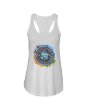 Myself What A Wonderful World Ladies Flowy Tank thumbnail