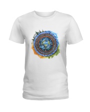 Myself What A Wonderful World Ladies T-Shirt thumbnail