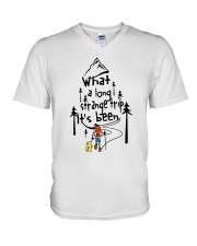 What A Long Strange Trip V-Neck T-Shirt thumbnail