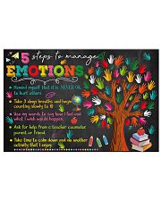 Step To Manage Emotions 17x11 Poster front