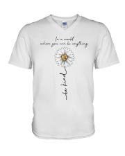 Be Kind In A World V-Neck T-Shirt thumbnail