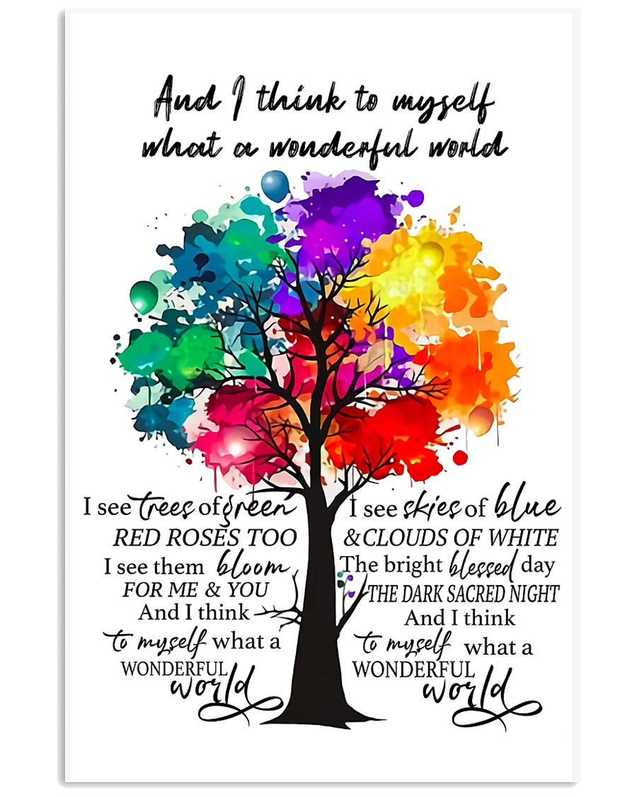 And I Think To Myself 11x17 Poster