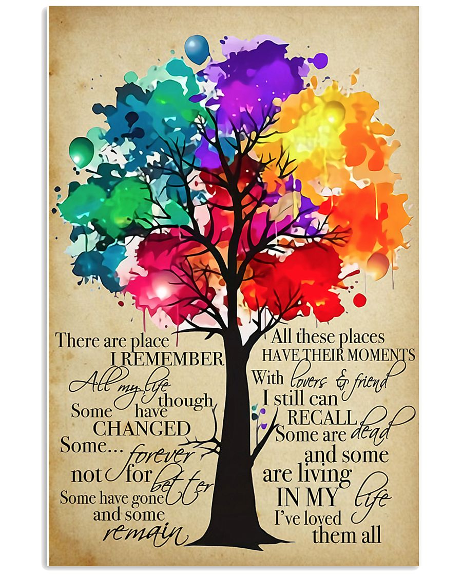 There Are Places I Remember 11x17 Poster