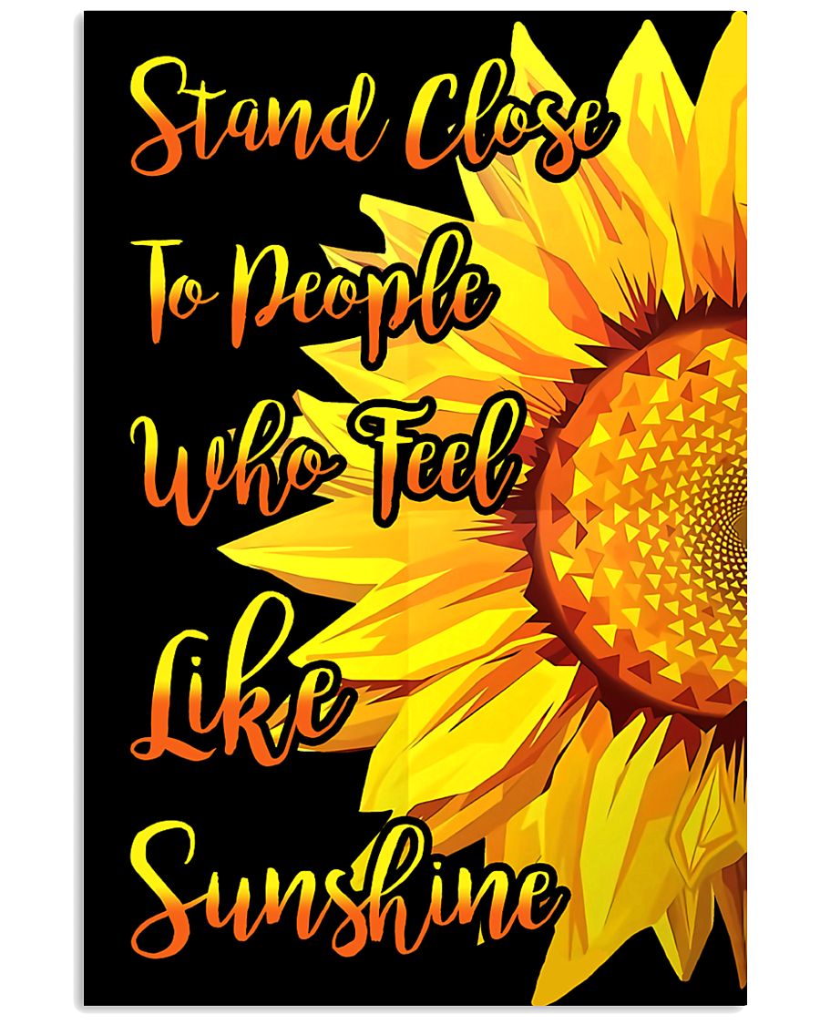Stand Close To People 11x17 Poster