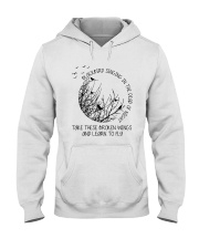 Blackbird Singing Hooded Sweatshirt front