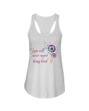 You Will Never Regret Ladies Flowy Tank thumbnail