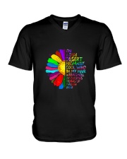 On A Dark Desert Highway V-Neck T-Shirt thumbnail
