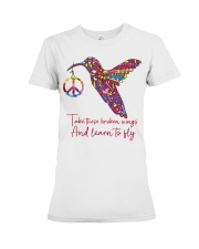 Learn To Fly Premium Fit Ladies Tee tile