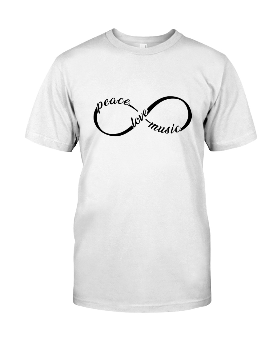 Peace Love Music Classic T-Shirt
