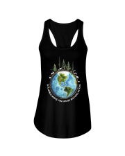 Be Kind In A World Ladies Flowy Tank thumbnail