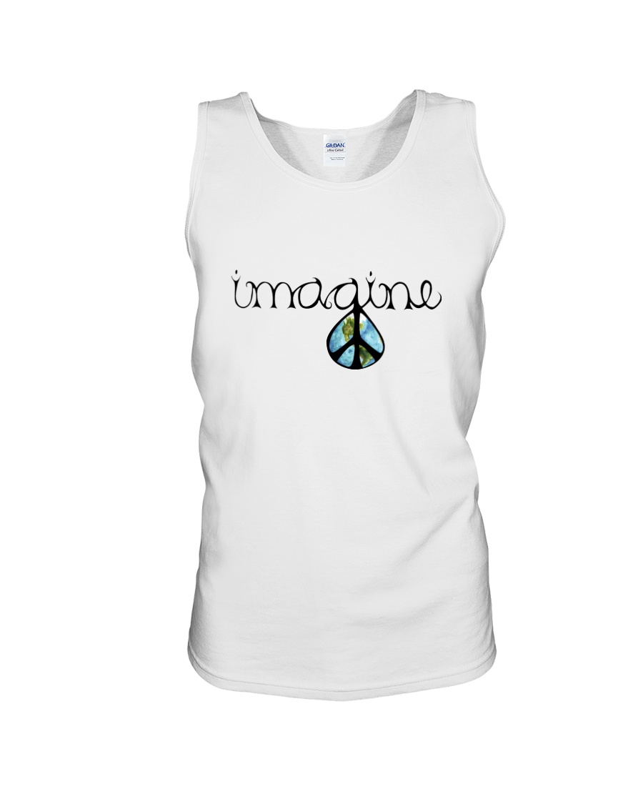 Imagine Peace Hippie Unisex Tank