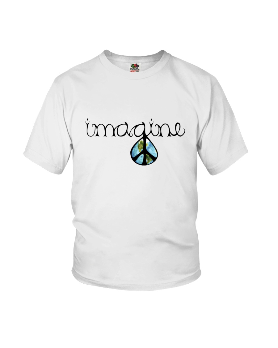 Imagine Peace Hippie Youth T-Shirt