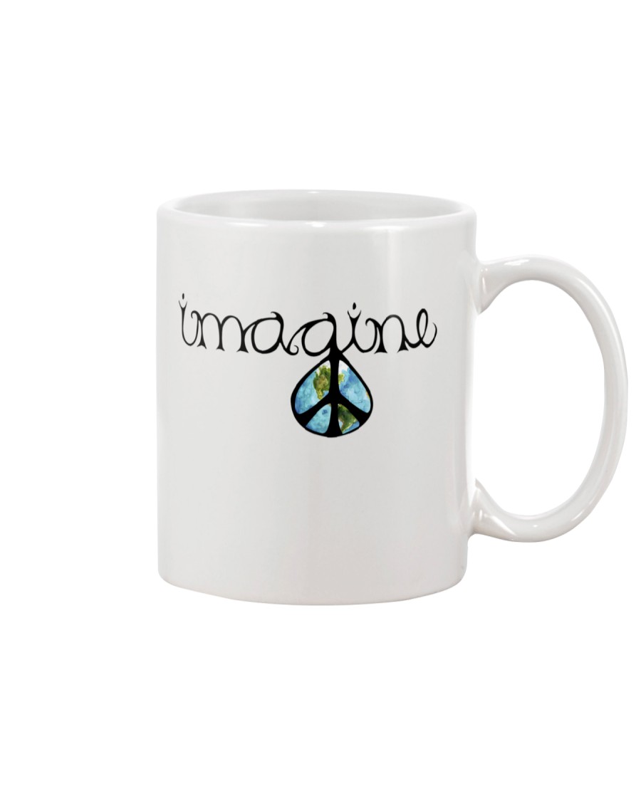 Imagine Peace Hippie Mug