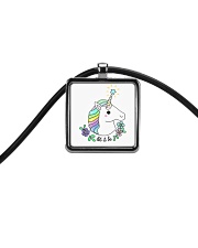 Let It Be Cord Rectangle Necklace thumbnail