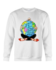People Living Life In Peace Crewneck Sweatshirt thumbnail
