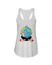 People Living Life In Peace Ladies Flowy Tank thumbnail