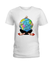People Living Life In Peace Ladies T-Shirt thumbnail