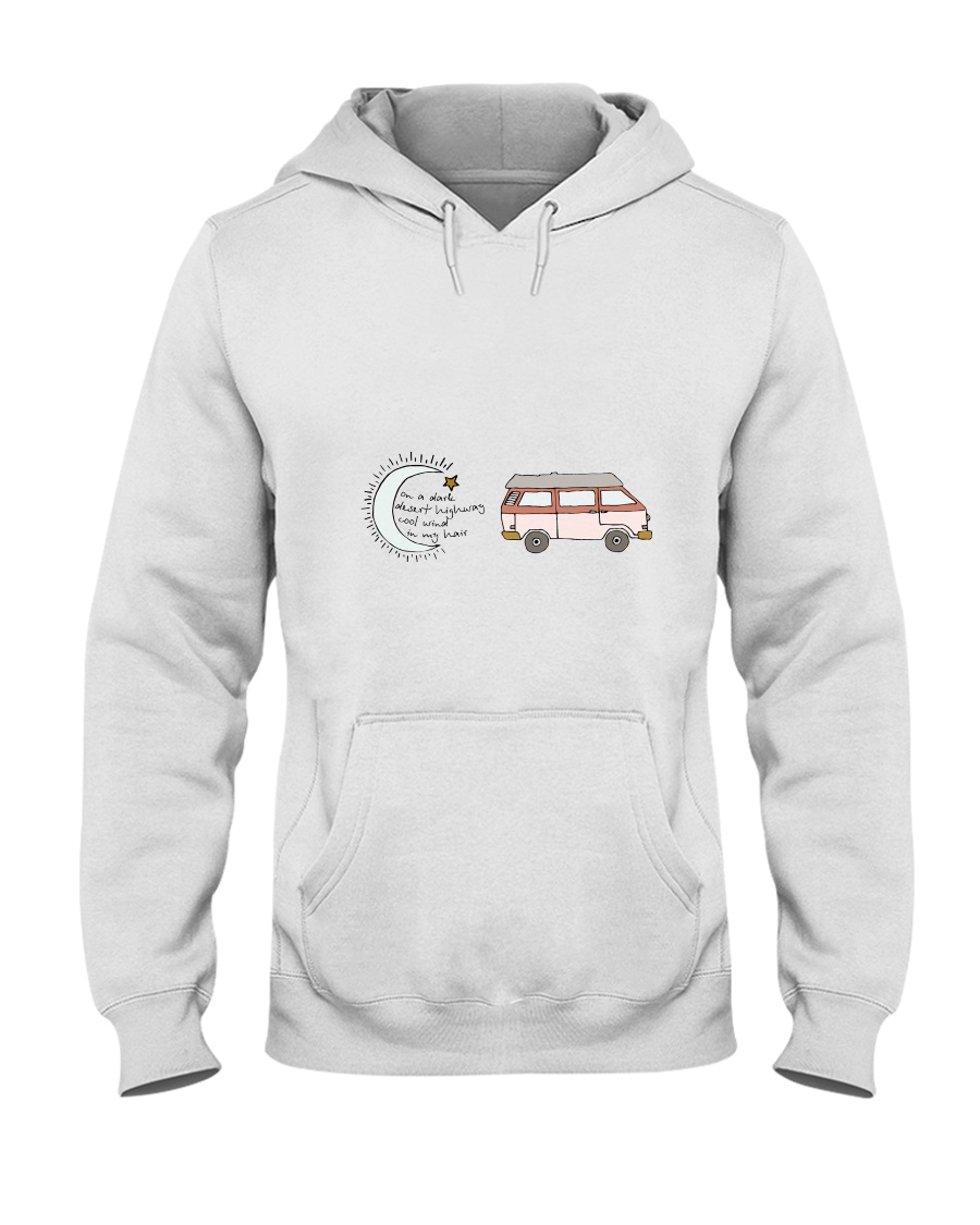 On A Dark Desert Highway Hooded Sweatshirt
