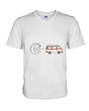 On A Dark Desert Highway V-Neck T-Shirt thumbnail