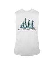 And Into The Forest I Go Sleeveless Tee thumbnail