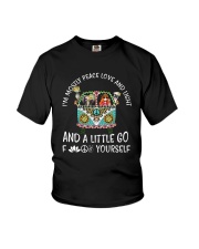 Peace Love And Light Youth T-Shirt thumbnail