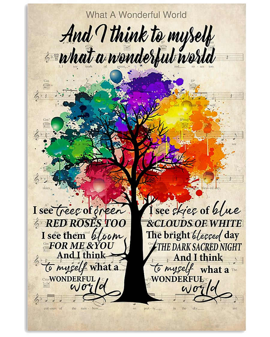 And I Think To Myself 11x17 Poster