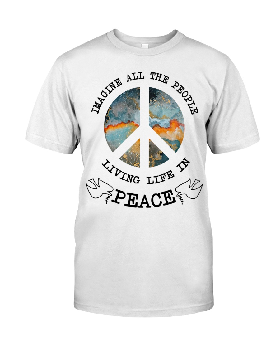 People Living Life In Peace Classic T-Shirt