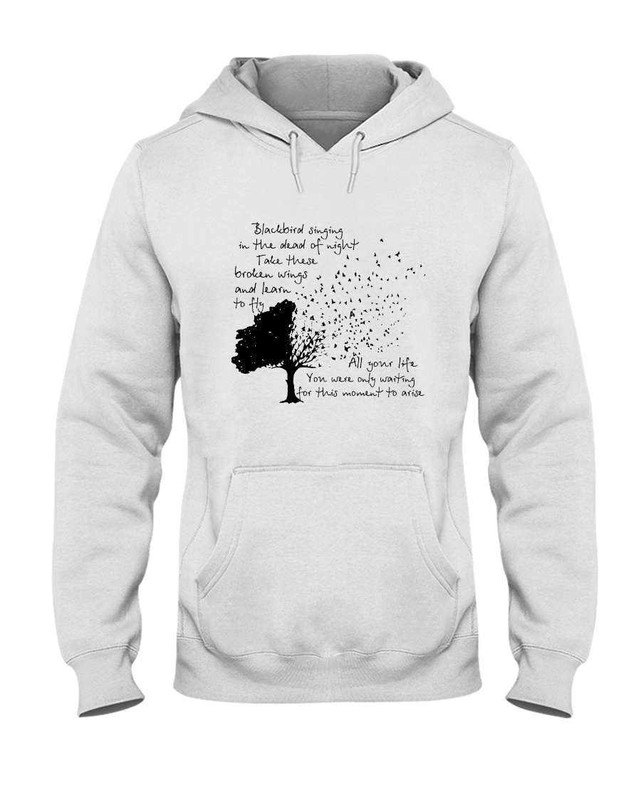 Blackbird Singing Hooded Sweatshirt