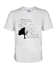 Blackbird Singing V-Neck T-Shirt thumbnail