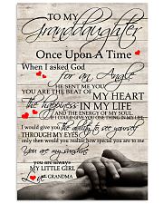 To My Granddaughter 11x17 Poster front