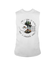 Myself What A Wonderful World Sleeveless Tee thumbnail