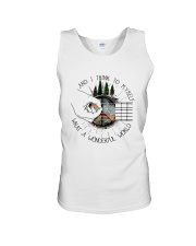 Myself What A Wonderful World Unisex Tank thumbnail