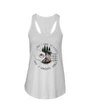 Myself What A Wonderful World Ladies Flowy Tank thumbnail