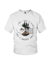 Myself What A Wonderful World Youth T-Shirt thumbnail