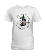 Myself What A Wonderful World Ladies T-Shirt thumbnail
