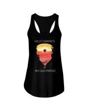 Hello Darkness My Old Friend Ladies Flowy Tank thumbnail