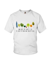 And Into The Forest I Go Youth T-Shirt thumbnail