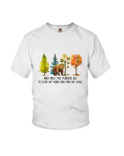 And Into The Forest I Go Youth T-Shirt thumbnail