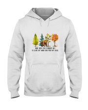 And Into The Forest I Go Hooded Sweatshirt front