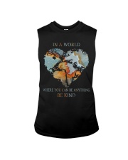 Be Kind In A World Sleeveless Tee thumbnail