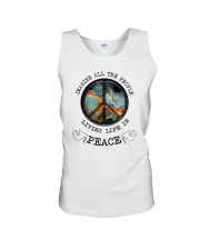 People Living Life In Peace Unisex Tank thumbnail
