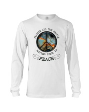 People Living Life In Peace Long Sleeve Tee thumbnail