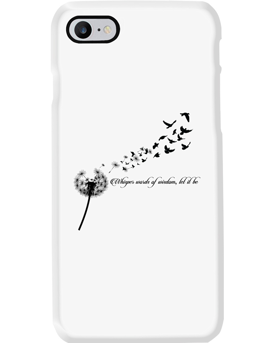 Whisper Words Of Wisdom Let It Be Hippie Phone Case