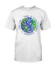Myself What A Wonderful World Classic T-Shirt thumbnail