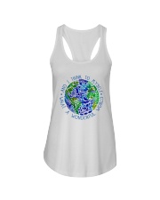 Myself What A Wonderful World Ladies Flowy Tank thumbnail