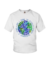 Myself What A Wonderful World Youth T-Shirt thumbnail