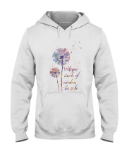 Whisper Words Of Wisdom Hooded Sweatshirt thumbnail