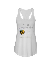 Be Kind In A World Ladies Flowy Tank thumbnail